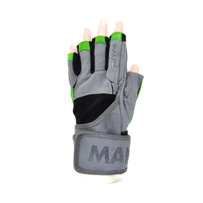 Перчатки для фитнеса MadMax MFG-860 Wild XL Grey/Green Перчатки для фитнеса MadMax MFG-860 Wild XL Grey/Green