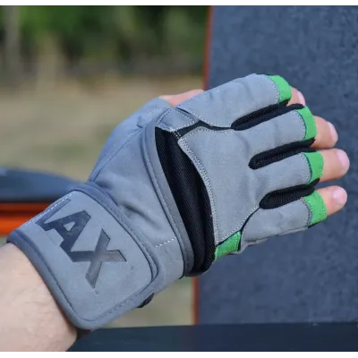 Перчатки для фитнеса MadMax MFG-860 Wild XL Grey/Green Перчатки для фитнеса MadMax MFG-860 Wild XL Grey/Green