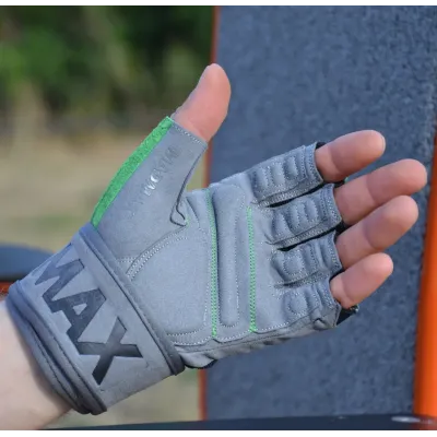 Перчатки для фитнеса MadMax MFG-860 Wild XL Grey/Green Перчатки для фитнеса MadMax MFG-860 Wild XL Grey/Green