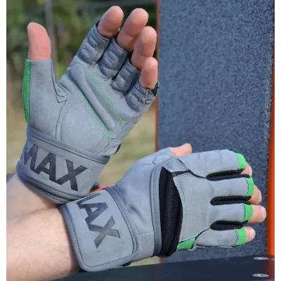 Перчатки для фитнеса MadMax MFG-860 Wild XL Grey/Green Перчатки для фитнеса MadMax MFG-860 Wild XL Grey/Green