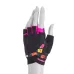 Перчатки для фитнеса MadMax MFG-770 Flower Power Gloves XS Black/Pink