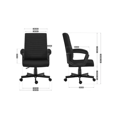 Кресло офисное Mark Adler Boss 2.5 Black Кресло офисное Mark Adler Boss 2.5 Black