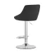 Барный стул LEOBERT KAST BLACK-CHROM (Aksamit) Барный стул LEOBERT KAST BLACK-CHROM (Aksamit)