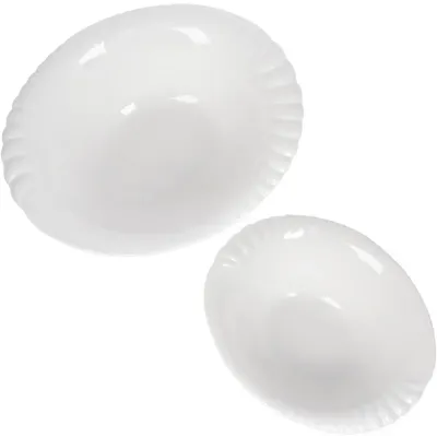 Набор из 5 фарфоровых салатников White City Celebration Ø23см White DP78836 BonaDi Набор из 5 фарфоровых салатников White City Celebration Ø23см White DP78836 BonaDi