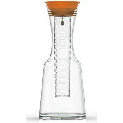 Графин для напитков ZestGlass 1100 мл orange cap DP83523 Pasabahce Графин для напитков ZestGlass 1100 мл orange cap DP83523 Pasabahce