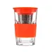 Заварник-стакан с силиконовой защитой и ситечком ZestGlass 415 мл Orange DP83528 Pasabahce Заварник-стакан с силиконовой защитой и ситечком ZestGlass 415 мл Orange DP83528 Pasabahce