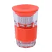 Заварник-стакан с силиконовой защитой и ситечком ZestGlass 415 мл Orange DP83528 Pasabahce