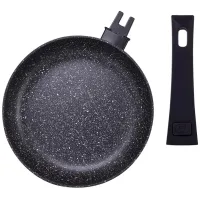 Индукционная сковородка со съемной ручкой диаметр 28 см DP86224 Fissman