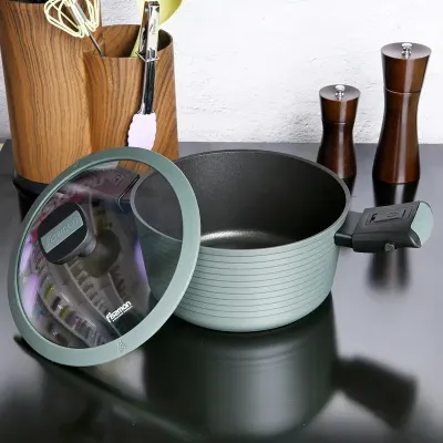 Кастрюля антипригарная со съемными ручками объем 2.6 л DP86261 Fissman