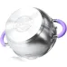 Кастрюля на 4.7л из нержавеющей стали Annette с крышкой-дуршлагом DP86336 Fissman