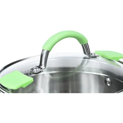 Кастрюля с крышкой-дуршлагом Charlotte 2л DP86343 Fissman Кастрюля с крышкой-дуршлагом Charlotte 2л DP86343 Fissman