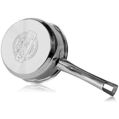 Ковш на 1.6л из нержавеющей стали с крышкой Elegance DP86351 Fissman Ковш на 1.6л из нержавеющей стали с крышкой Elegance DP86351 Fissman