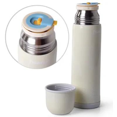 Термос из нержавеющей стали Fissman Ayge Milk 480 мл Бежевый (DP86494)