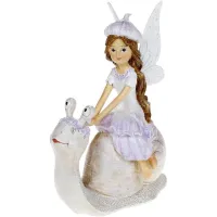 Декоративная фигурка Эльф с улиткой DP87178 BonaDi