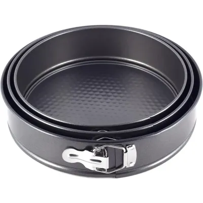 Разъемные формы для выпечки 24х26х28 см с антипригарным покрытием Ofenbach круглые 3 шт DP97191