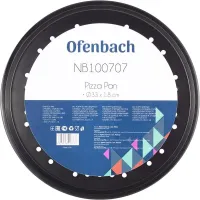 Форма для выпечки пиццы круглая Ofenbach 32х1.5 см с антипригарным покрытием DP97198 Форма для выпечки пиццы круглая Ofenbach 32х1.5 см с антипригарным покрытием DP97198