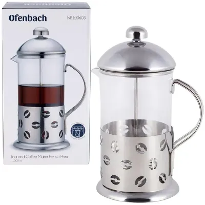Френч-пресс для чая и кофе 1000 мл DP97235 Ofenbach