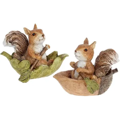 Декоративні фігурки Squirrels 2шт 15х9х11см DP97726 BonaDi