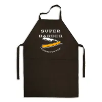 Фартух кухонний з принтом Кавун Super Barber Wizar for men 68 см Чорний Фартух кухонний з принтом Кавун Super Barber Wizar for men 68 см Чорний