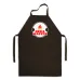Фартух кухонний з принтом Кавун Grill Master 68 см Чорний