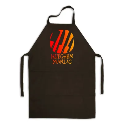 Фартук кухонный с принтом Кавун Кухонный маньяк Kitchen Maniac 68 см Черный Фартук кухонный с принтом Кавун Кухонный маньяк Kitchen Maniac 68 см Черный