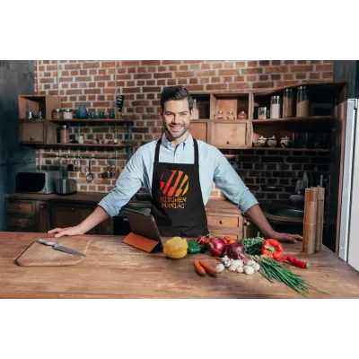 Фартук кухонный с принтом Кавун Кухонный маньяк Kitchen Maniac 68 см Черный Фартук кухонный с принтом Кавун Кухонный маньяк Kitchen Maniac 68 см Черный