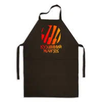 Фартух кухонний з принтом Кавун Кухонний маніяк Kitchen Maniac 68 см Чорний Фартух кухонний з принтом Кавун Кухонний маніяк Kitchen Maniac 68 см Чорний