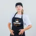 Фартук кухонный с принтом Кавун Королева кухни 68 см Черный Фартук кухонный с принтом Кавун Королева кухни 68 см Черный