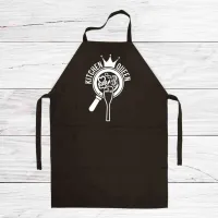 Фартух кухонний з принтом Кавун Kitchen Queen 68 см Чорний (ФА000585) Фартух кухонний з принтом Кавун Kitchen Queen 68 см Чорний (ФА000585)