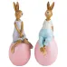 Набор двух декоративных статуэток Easter Bunnies 17х8х7 см Lefard AL219027