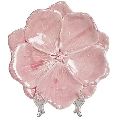 Сервировочные блюда 3 штуки light Purple Flower 18.6х18х3 см DP219182 BonaDi