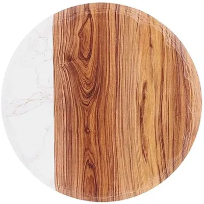 Подставка для горячей посуды из керамики Wooden Ceramics d=16см DP219185 BonaDi