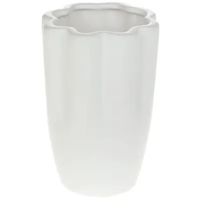 Ваза интерьерная Фиори фарфоровая диаметр white DP219223 BonaDi