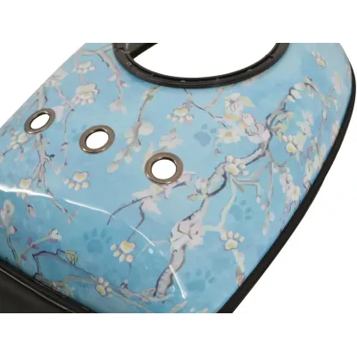 Рюкзак для переноски домашних питомцев CosmoPet CP-6 с иллюминатором Blue Sakura (3_03874)
