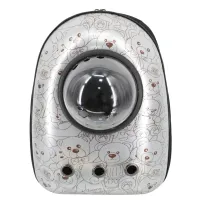 Рюкзак для переноски домашних питомцев CosmoPet CP-7 с иллюминатором Silver Bear (3_03880)