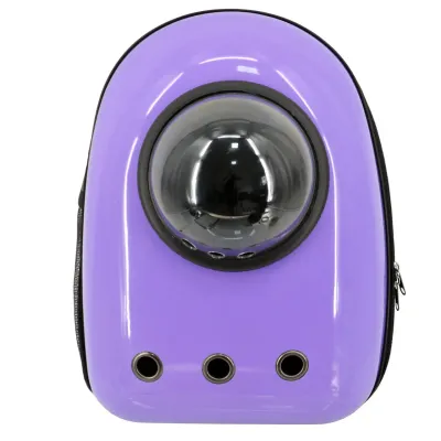 Рюкзак для переноски домашних питомцев CosmoPet CP-2 с иллюминатором Purple (3_03882)