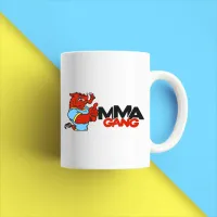 Чашка біла кухоль з принтом 