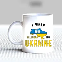 Чашка біла кухоль з принтом 