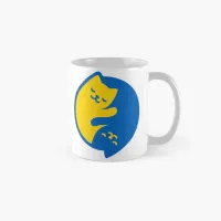 Кружка чашка белая с принтом 
