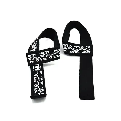 Лямки для тяги MadMax Camo Power Wrist Straps 2 шт Camo/White
