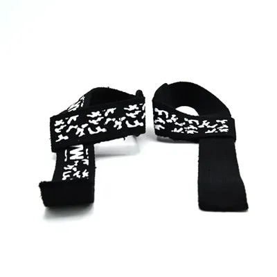 Лямки для тяги MadMax Camo Power Wrist Straps 2 шт Camo/White