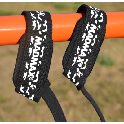 Лямки для тяги MadMax Camo Power Wrist Straps 2 шт Camo/White