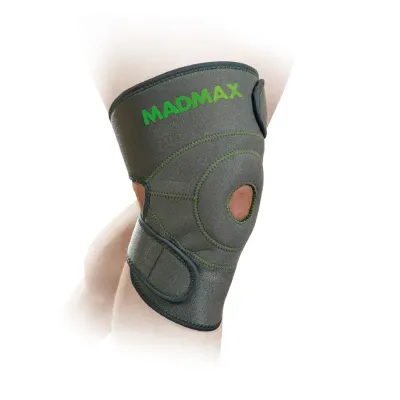 Наколінник MadMax MFA-295 Zahoprene Universal Knee Support 1 шт Dark Grey/Green Наколінник MadMax MFA-295 Zahoprene Universal Knee Support 1 шт Dark Grey/Green