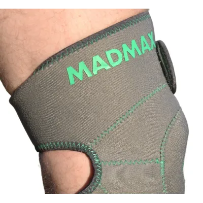 Наколінник MadMax MFA-295 Zahoprene Universal Knee Support 1 шт Dark Grey/Green Наколінник MadMax MFA-295 Zahoprene Universal Knee Support 1 шт Dark Grey/Green