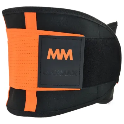 Пояс компресійний MadMax MFA-277 Slimming belt Black/neon orange M