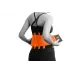 Пояс компресійний MadMax MFA-277 Slimming belt Black/neon orange M