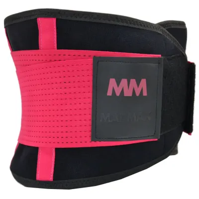 Пояс компрессионный MadMax MFA-277 Slimming belt S Black/rubine red Пояс компрессионный MadMax MFA-277 Slimming belt S Black/rubine red