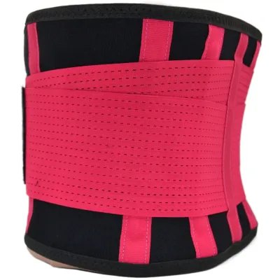 Пояс компрессионный MadMax MFA-277 Slimming belt S Black/rubine red Пояс компрессионный MadMax MFA-277 Slimming belt S Black/rubine red