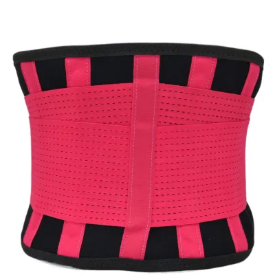 Пояс компрессионный MadMax MFA-277 Slimming belt S Black/rubine red