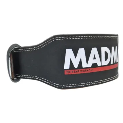 Пояс кожаный для тяжелой атлетики MadMax MFB-245 Full leather S Black